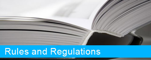 Rules and Regulations Header