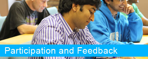 Participation and Feedback Header