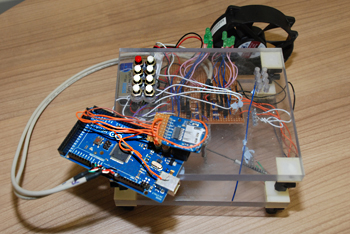 Prototype electronic Braille document reader