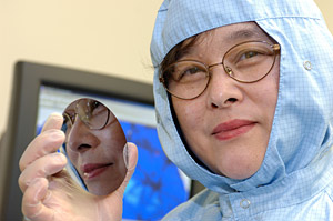Prof Jane Jiang in the University Centre for Precision Technologies