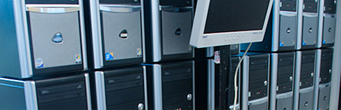 The University's new 256-core computer cluster Sol