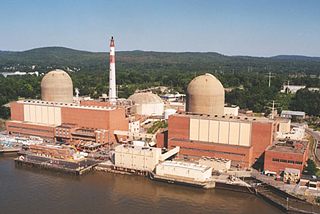 Indian Point power plant, Hudson River, New York