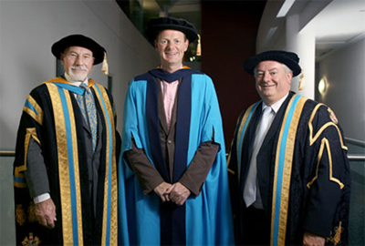 Lawrence Tomlinson is awarded honorary doctorate by the University...