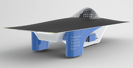 Solar car concept drawing