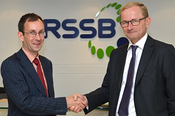 Professor Simon Iwnicki and Colin Dennis