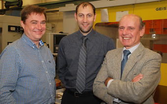 Andrew Longstaff, Simon Fletcher and Alan Myers
