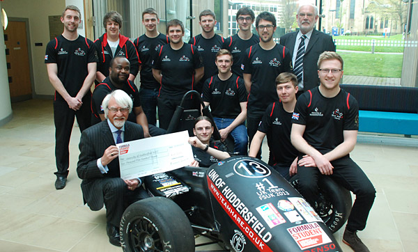 Team HARE with Professor Anthony Unsworth