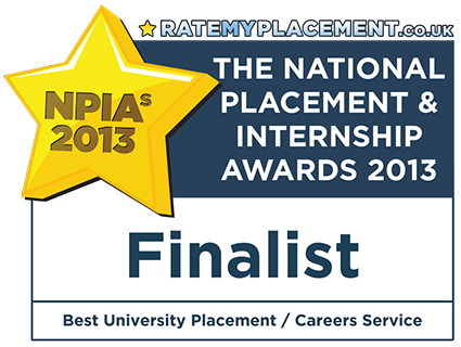 National Placement and Internship Awards 2013 Finalist